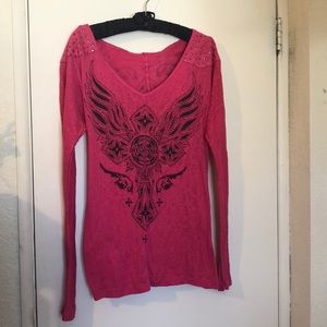 Long Sleeve embellished tee